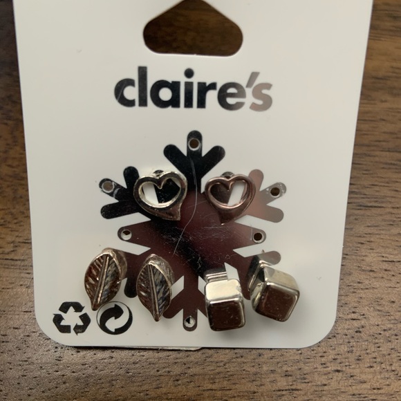 3-Pack Stud Earrings - Picture 2 of 3